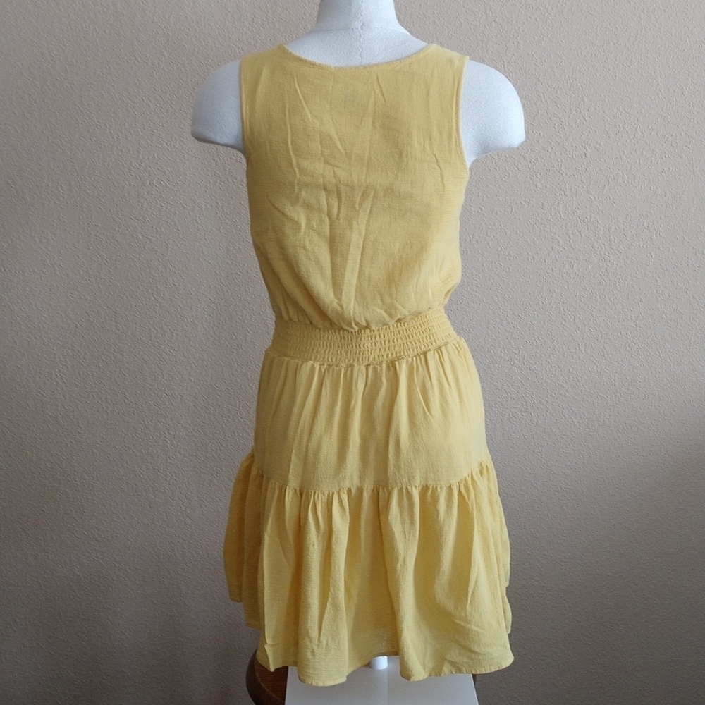 Universal Thread Sleeveless Yellow Dress Size XS - Picture 3 of 10